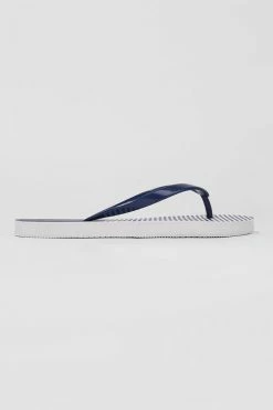 CUPSHE Amaretto Stripe Flip Flops Beach Accessories