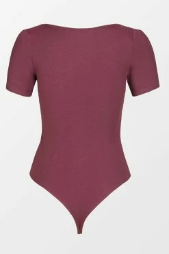 CUPSHE Laurel Scoop Tie Bodysuit