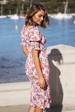 CUPSHE Clothing Esperanza Bubble Sleeve Pull Over Dress