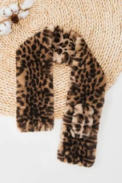 CUPSHE Explorer Leopard Criss Cross Scarf Beach Accessories