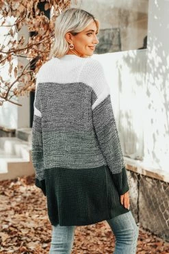 CUPSHE Clothing Sunny Daze Colorblock Open-Front Cardigan