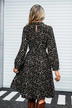 CUPSHE Clothing Northern Lights Speckled A-Line Midi Dress