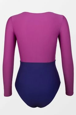 CUPSHE One Pieces Kaylin Color Block Cut Out Long Sleeve One Piece Swimsuit