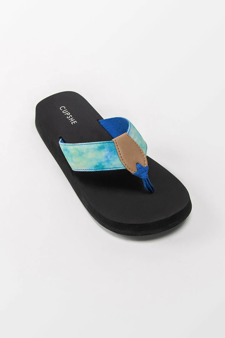 Coupon ๐ CUPSHE Cosmic Contrast Color ๐ฉด Sandals โญ 3 CUPSHE Cosmic Contrast Color Sandals