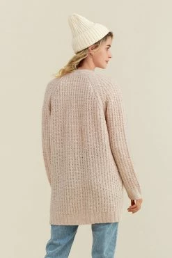 CUPSHE Nectar Pink Front Open Cardigan