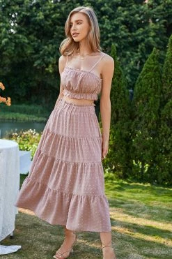 New ๐ฅ CUPSHE Clothing Hollis Tea Length Frill Pleated A-Shape ๐ Dress ๐ 10 CUPSHE Clothing Hollis Tea Length Frill Pleated A-Shape Dress