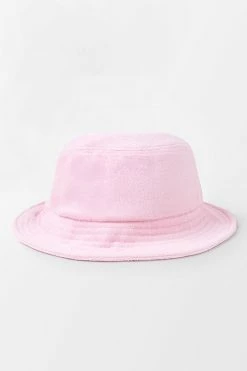 CUPSHE Maribel Minimalism Pink Bucket Hat