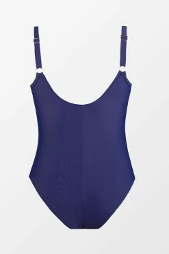 CUPSHE Summer Dreaming Plunge Mesh Plus Size One Piece Swimsuit One Pieces