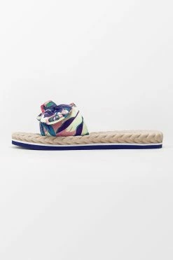 Best Sale π CUPSHE Spring Fling Tropical Bow Knot Slide π©΄ Sandals Beach Accessories π 8 CUPSHE Spring Fling Tropical Bow Knot Slide Sandals Beach Accessories