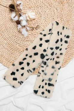 Discount โ CUPSHE Winter Escape Cow Pattern Criss Cross Scarf Beach Accessories ๐ 8 CUPSHE Winter Escape Cow Pattern Criss Cross Scarf Beach Accessories