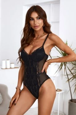 Wholesale โ๏ธ CUPSHE Nichole Eyelash Lace V-Neck Bustier Bodysuit ๐ 9 CUPSHE Nichole Eyelash Lace V-Neck Bustier Bodysuit