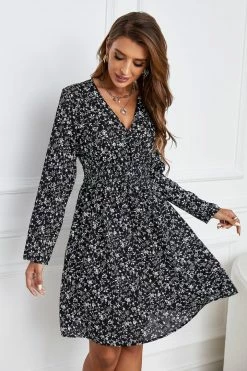 CUPSHE Honey Pot Ditsy Floral Print Dress