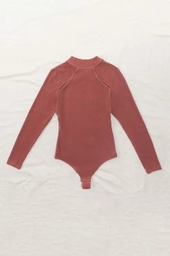 CUPSHE Abagail High Neck Cut-out Bodysuit