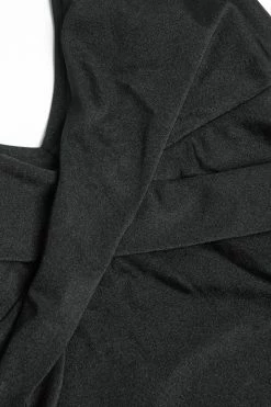 CUPSHE One Pieces Halter Wrap Front One Piece Swimsuit