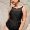 Coupon ๐ CUPSHE One Pieces Palm Beach Nights Mesh High Neck Plus Size One Piece ๐ฉฑ Swimsuit โค๏ธ 2 CUPSHE One Pieces Palm Beach Nights Mesh High Neck Plus Size One Piece Swimsuit
