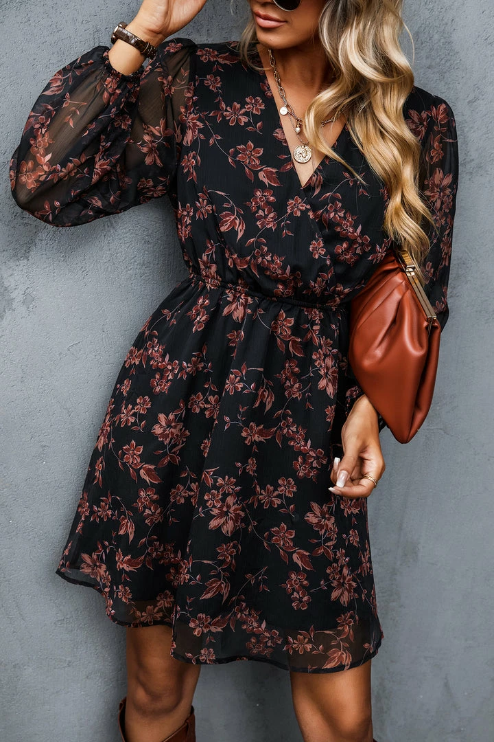 Cheapest ๐ CUPSHE Floral Chiffon A-Line ๐ Dress ๐ 5 CUPSHE Floral Chiffon A-Line Dress