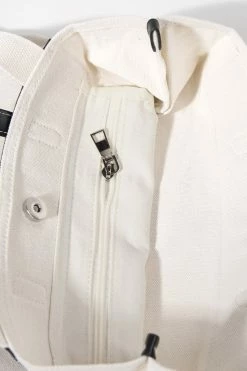 CUPSHE Anakena Preppy Canvas Shoulder Bag