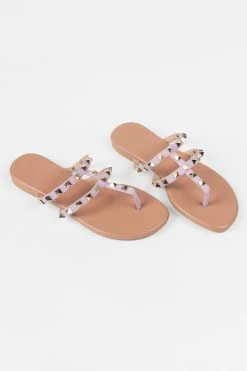 CUPSHE Amaretto Flat Open Toe Sandals