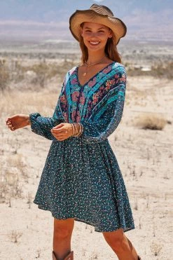 Best Pirce ๐ CUPSHE Clothing Jaycee V-neck Mid Length Boho ๐ Dress ๐ 12 CUPSHE Clothing Jaycee V-neck Mid Length Boho Dress