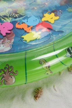 CUPSHE Adventure Cartoon Turtle Water Pat Kids Pool Float Swimming Ring Beach Accessories