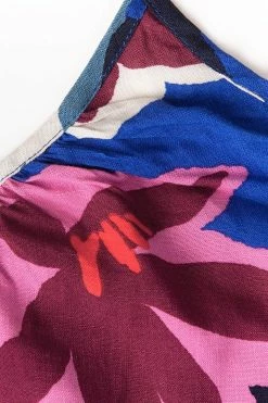 CUPSHE Crystal Beach V-neck Floral Backless Slip Dress