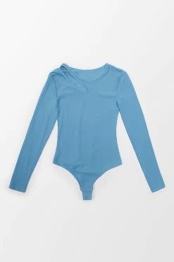CUPSHE Paityn Cut-out Long Sleeve Bodysuit Clothing