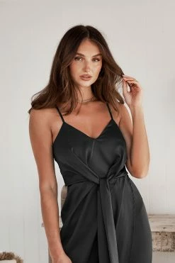 CUPSHE Clothing Verona Mid Length Strap Slip Dress