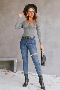 Best deal ๐ฅ CUPSHE Glamorous Ribbed Twist-Front Top Clothing โจ 9 CUPSHE Glamorous Ribbed Twist-Front Top Clothing