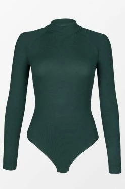 CUPSHE Clothing Fabiola High Neck Cut-out Back Bodysuit