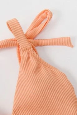 CUPSHE One Pieces Claudia Shoulder Tie Criss Cross One Piece Swimsuit