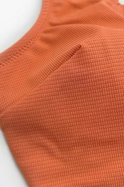 Deals 🔥 CUPSHE Cydney Orange Scalloped One Piece 🩱 Swimsuit ✔️ 7 CUPSHE Cydney Orange Scalloped One Piece Swimsuit