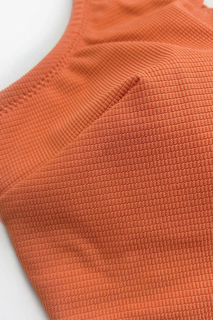 Deals 🔥 CUPSHE Cydney Orange Scalloped One Piece 🩱 Swimsuit ✔️ 5 CUPSHE Cydney Orange Scalloped One Piece Swimsuit