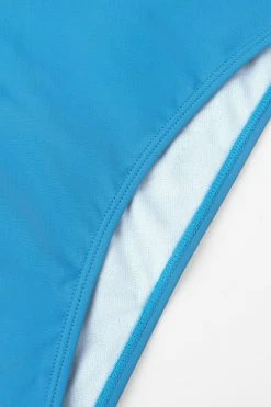 CUPSHE One Pieces Summer Of Love High Neck Belted One Piece Swimsuit