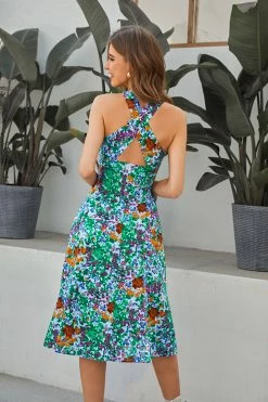 CUPSHE Dresses Best Sellers Crystal Bunny Tie V-neck Cut Out Dress