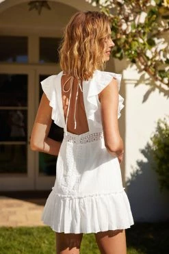 CUPSHE Summer Passion Tie Backless Halter Neck A-Shape Dress Dresses Best Sellers