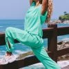 CUPSHE Honey Elastic Waisted Sweatpants Clothing