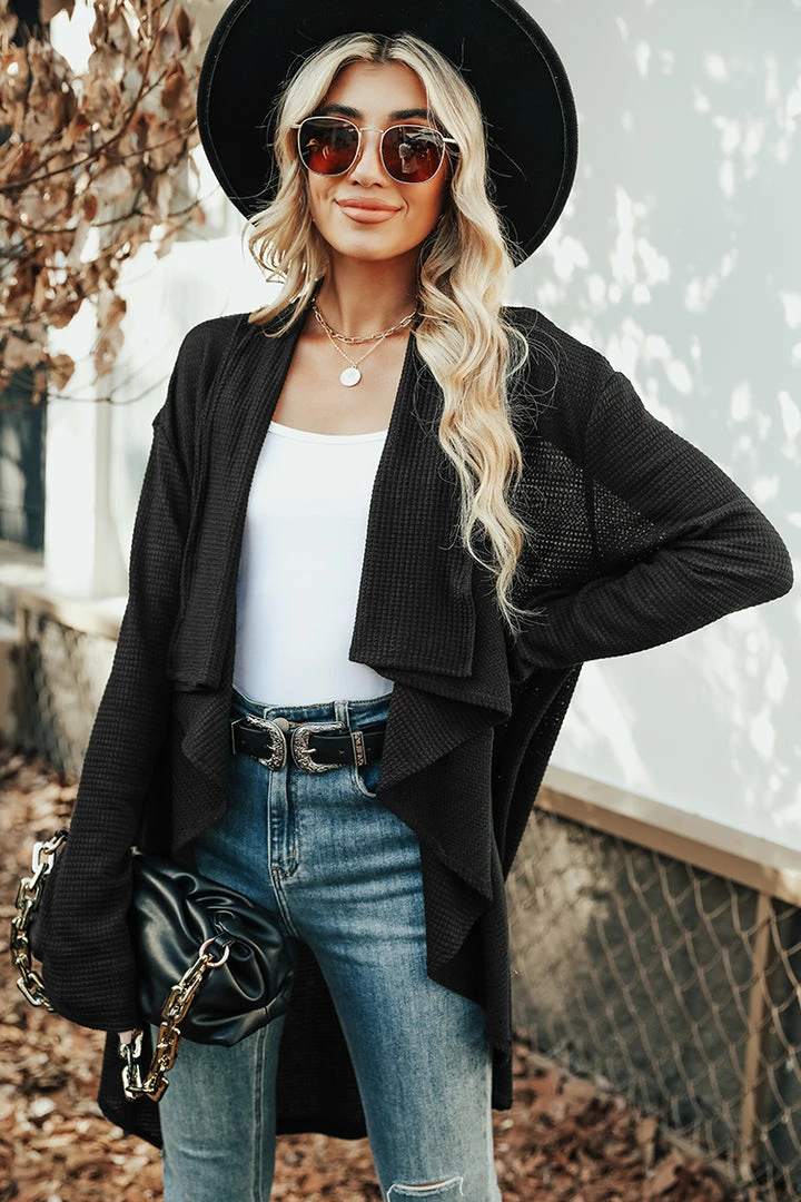 New π CUPSHE Gisselle Shawl Collar Open-Front Trench Clothing β 6 CUPSHE Gisselle Shawl Collar Open-Front Trench Clothing