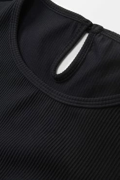 Flash Sale ๐ CUPSHE Angelica Black Round Neck Short Sleeve Cheeky Bodysuit Clothing โ 21 CUPSHE Angelica Black Round Neck Short Sleeve Cheeky Bodysuit Clothing