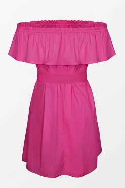 Best reviews of โ CUPSHE Marlene Pink Ruffle Off Shoulder Tie Waist ๐ Dress Clothing ๐ 9 CUPSHE Marlene Pink Ruffle Off Shoulder Tie Waist Dress Clothing
