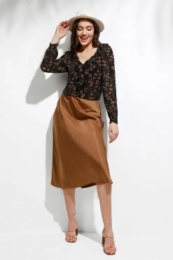 CUPSHE Clothing Jakayla Ditsy V-neck Bodysuit