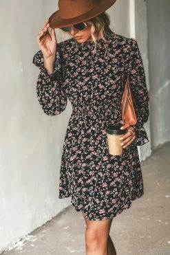 CUPSHE Dresses Best Sellers Dancing Queen Ditsy Floral Print A-Line Mini Dress