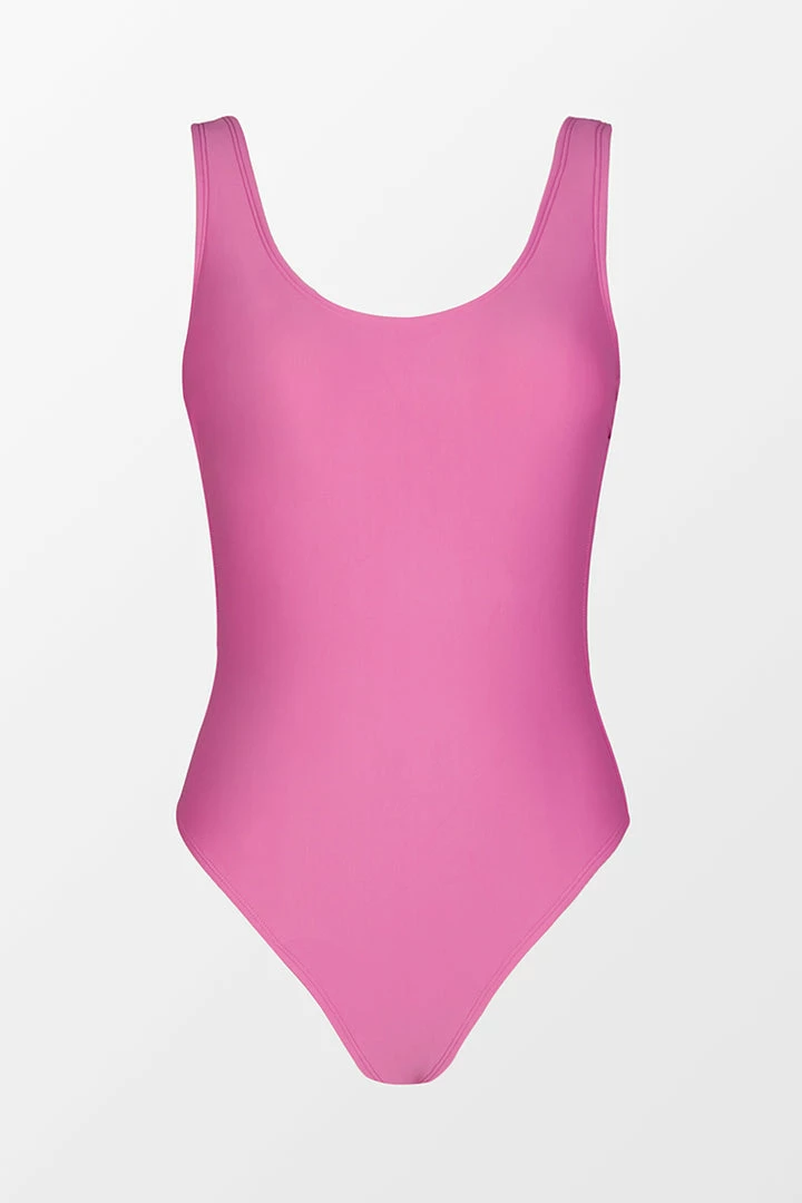 New ๐งจ CUPSHE ๐ Summer Dreaming Pink Scoop Neck Cheeky High Leg One Piece ๐ฉฑ Swimsuit โ 6 CUPSHE Summer Dreaming Pink Scoop Neck Cheeky High Leg One Piece Swimsuit