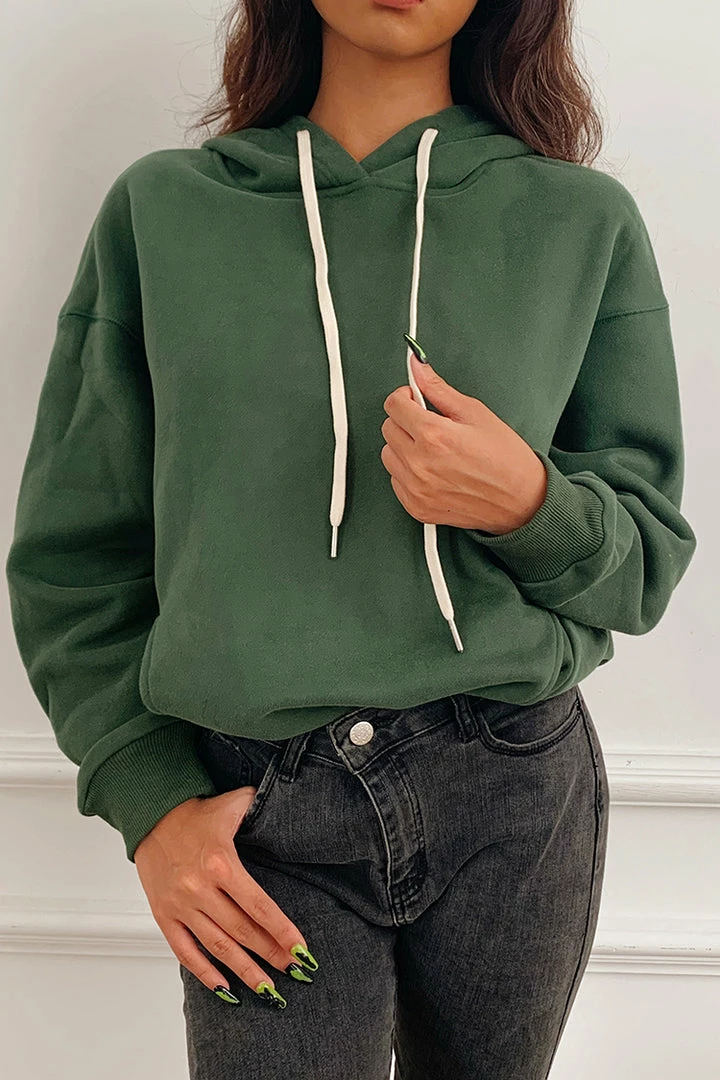 Best deal ๐ CUPSHE Snow Kiss Green Hoodie ๐คฉ 6 CUPSHE Snow Kiss Green Hoodie