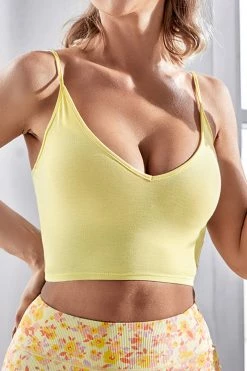 CUPSHE Clothing Pixie V-neck Fixed Straps Cami Top
