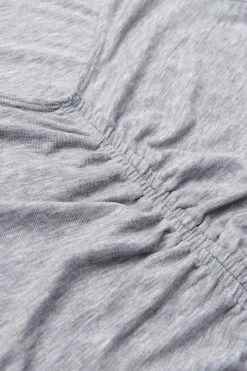 CUPSHE Clothing Breanna Ruched Short Sleeve Bodysuit