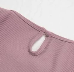 CUPSHE Angelica Round Neck Short Sleeve Cheeky Bodysuit