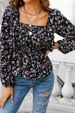 Best reviews of ๐ CUPSHE Clothing Kylee Ditsy Floral Smocked Milkmaid Top ๐ 10 CUPSHE Clothing Kylee Ditsy Floral Smocked Milkmaid Top