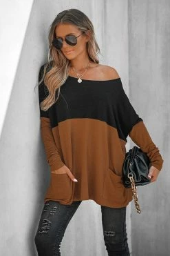 CUPSHE Clothing Joy House Colorblock Oversized Tee