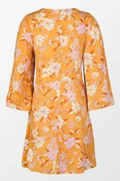 CUPSHE Keara Fitted Waisted Bunny Tie Cut Out A-Shape Dress