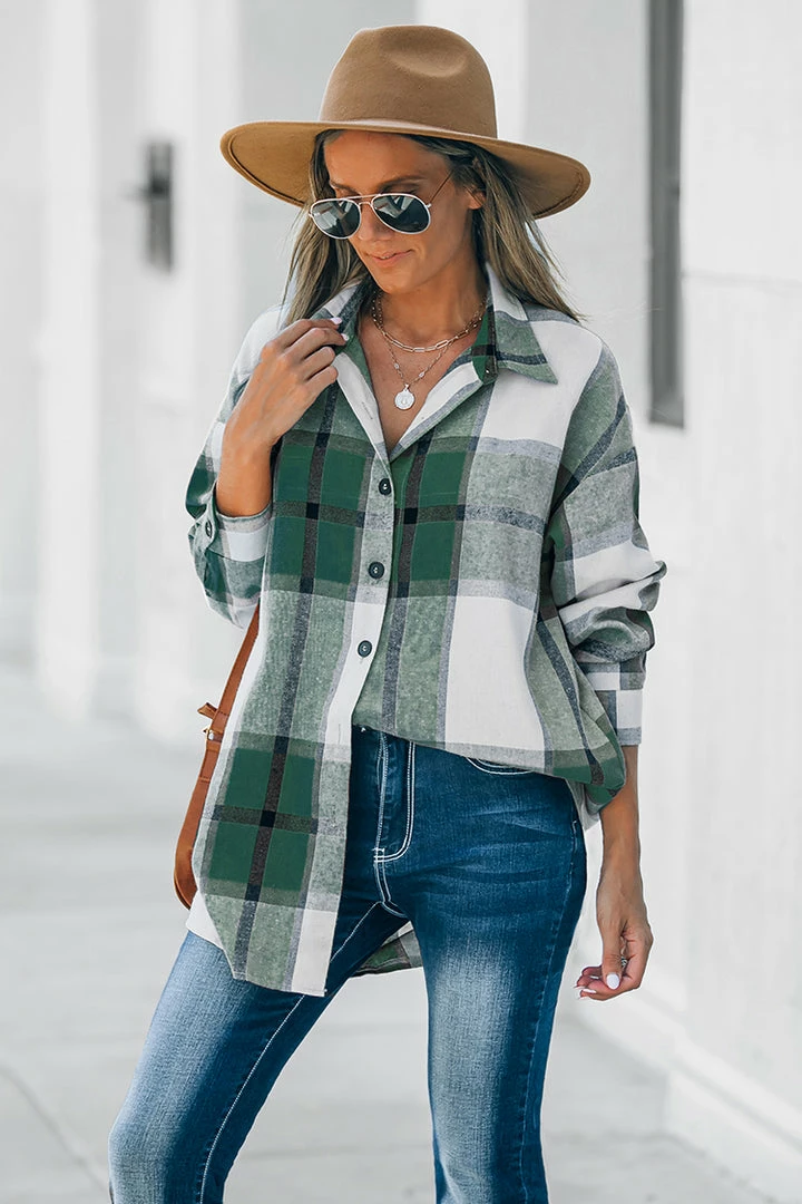 Best reviews of ๐ฅฐ CUPSHE Octavia Plaid Button-Front ๐ Shirt โค๏ธ 6 CUPSHE Octavia Plaid Button-Front Shirt